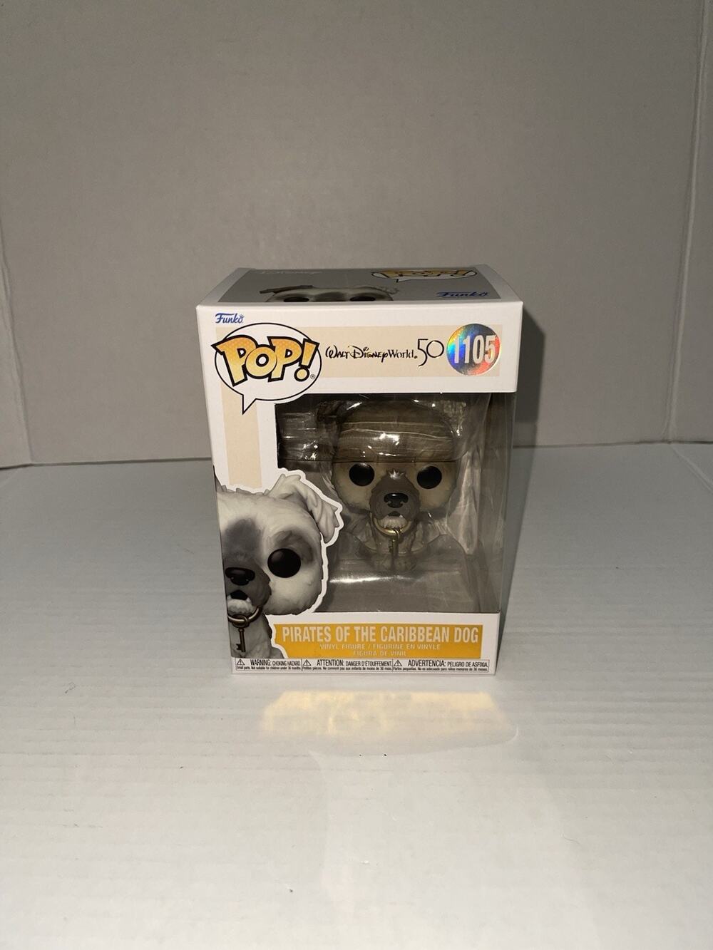 Funko Pop Disney World 50 : Pirates of the Caribbean Dog #1105 Vinyl Figure